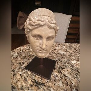 Roman Head Sculpture Home Decor